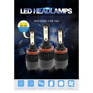 s2 c6 CSP Car Hid LED Headlight Waterproof For H1 H4 H7 H11 9006 Lamp Bulb 2Pcs