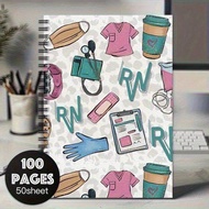 1 Pc Doctor Or Nurse Spiral Notebook-Perfect For Recording Daily Schedules, Plans, Ideas, And Meetin