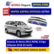 ASPIRA EXPOSIO Hybrid Graphite Wiper Blade: Avanza, Xenia, Ertiga