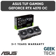 ASUS TUF Gaming GeForce RTX 4070 OC Edition 12GB GDDR6X Graphics Card GPU (TUF-RTX4070-O12G-GAMING)