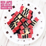 Oreo Layer Cake Red Velvet Cheese Kek Lapis Sarawak