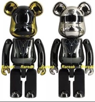 Medicom Bearbrick 2015 Daft Punk 200% RAM Chogokin Be@rbrick boxset 2pc 超合金