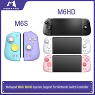 Mobapad M6 HD/M6S Joycons Support For Nintendo Switch Controller Adjustable Joystick Hall Effect Con