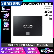 Samsung 870 EVO SATA III SSD Read Speed 560MB/s Write 530MB/s Size Capacity 500GB 1TB 12BUY.MEMORY