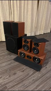 英國Mordaunt-Short + Wharfedale 10" Subwoofer 5.1 Speaker