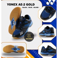 Yonex ALL ENGLAND Badminton Shoes 02 /AE2 /AE-2 GOLD, Black Blue Silver