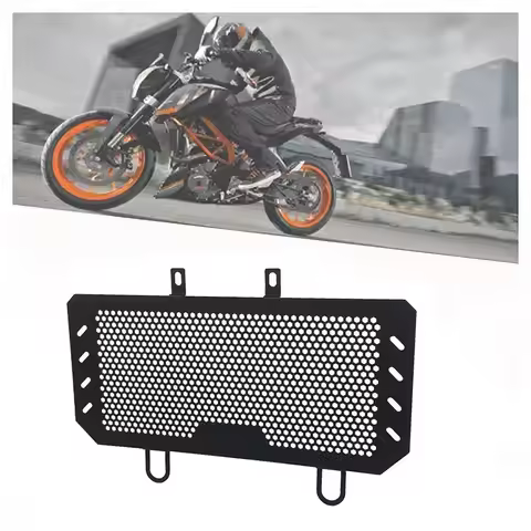 Motorcycle CNC Radiator Grill Guard Cover Protector Radiator Protection For KTM DUKE 250 390 Duke Du