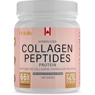 Collagen Powder 567g, 66 Servings, Hydrolyzed Collagen Peptides, Grass-Fed Bovine, Unflavored, Made 