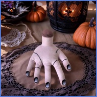 For Wednesday Moving Fingers for Halloween Articulated Plush Hand Prop for Halloween Articulated Col