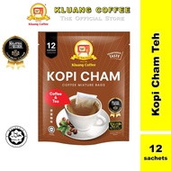 Kluang Coffee Cap Televisyen Kopi Cham Teh (12 individual sachets x 1 pack) Coffee Cham Tea Kluang C