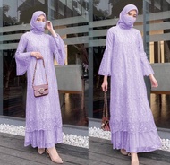 TK Maxi Gela tile mutiara lengan panjang