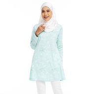 Aqeela Muslimah Wear Basic Muslimah TShirt- Mint (aq999h)