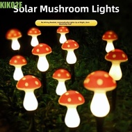 KIKO2E Red Mushroom Path Lights, 8/12/20 Head LED Lamp Solar Mushroom Lights, Atmosphere Light Solar
