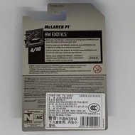 Ready Stock Hot wheels Hot wheels Mclaren P1 Mclaren A