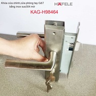 Khóa cửa tay gạt Hafele Khóa cửa chính khóa cửa 4 cánh Hafele KAG-H98464