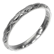 香奈兒 Matelasse 小號戒指，17 號，950 鉑金，約 3.55 克，男士 [二手]