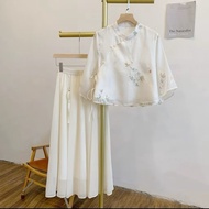 Chinese ancient costume, Chinese hanfu Waiting for 12 days] tea ceremony outfit, ceremony outfit