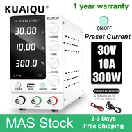 KUAIQU DC Power Supply Adjustable 30V 10A Lab DC Power Supply For Mobile Phone Repair