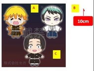 [訂貨] Sega 景品 鬼滅之刃 角色系列Vol.5 毛公仔吊飾 一套3款