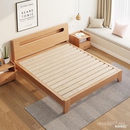 Double Bed 1.5m Economical Type Rental Room Household Bed Frame 1.2m WCR0