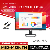 PRISM+ W270c PRO 27" 144Hz Gaming Flat Monitor [2560 x 1440]