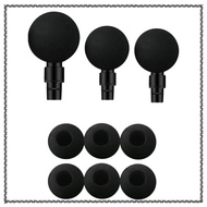 [MCA] 6 Packs EVA Muscle Massager Replacement Head Massage Ball Head Accessaries
