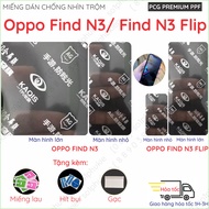 PPF screen protector for Oppo Find N3 / Find N3 Flip (N3Flip) / Find N2 anti-peeping and self-healin
