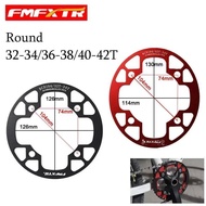 104BCD Crank Protector Chainring Mountain Bike Round Oval Protection Cover Bicycle Alloy Crankset Gu