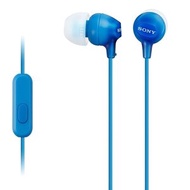 SONY - MDR-EX15AP 智能手機耳筒 藍色 [香港行貨]