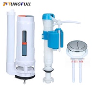 Marine Double Toilet Accessories Set Toilet Valve Drain Flush Dual Flush Fill Water Tank Fittings Dr