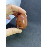 D2131 Natural Red Obsidian Raw Ore/Red Egg Weight: 76g Size: Height 47.4 Diameter 35.7mm