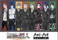 進擊的巨人 Ani-Art Black Label 襟章色紙