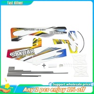 In stock-RC Air Plane 3D Airplane Micro-Mini Foam EPP PP F3P Lightset KIT Model Hobby Toys  Remote C