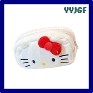 YYJGF Hello Kitty กระเป๋าปากกาหรูหราเด็กผู้หญิง Sanrio การ์ตูนขนาดใหญ่น่ารักต่อพ่วงความจุของเครื่องเ