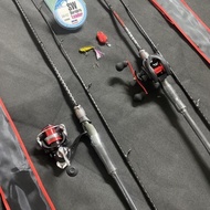 Hi Power lure fishing rod set (ranmi BR + Pro AC reel) specializes in luring snakeheads, sop,...