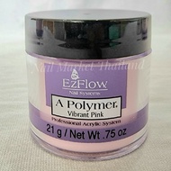 Vibrant Pink 3 Dark Clear Acrylic Powder Size 0.75oz./4oz./8oz. A-polymer Ezflow From USA.