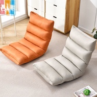 Lazy sofa tatami folding chair single chair small apartment lounge chair bedroom bay window cushion bed back chair UIPZ