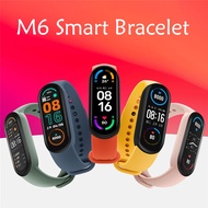 ❂❆┋ 2021 New M6 Smart Bracelet Watch Fitness Tracker Heart Rate Blood Pressure Monitor Color Screen IP67 Waterproof