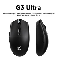 Chuột Chơi Game Không Dây Đa Chế Độ MCHOSE G3 Ultra Cảm Biến PAW3395 26000DPI Tốc Độ Lấy Mẫu 8K Nhẹ 
