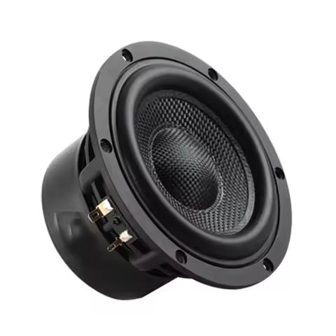 1PC Sounderlink Top End 5.25 Inch Full Range Monitor Speaker Tweeter Woofer Kapton Cone ASV Aluminum