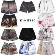 【KINETIC trendy men's shorts】Sports, fitness, running, basketball, quick-drying, breathable casual s