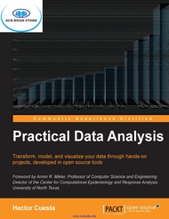 Practical Data Analysis Transform model and visualize