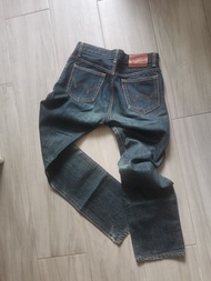 Edwin 503 Vintage jeans w 28 29 女裝洗水藍色復古著牛仔褲  denim Not Levi's  HnM Hollister Zara