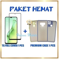 Tempered Glass Samsung A52 2021 + Case Casing Samsung A52 2021