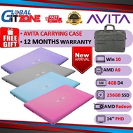 Avita Pura 14 A9 14'' FHD Laptop ( A9-9420e, 4GB, 256GB SSD, ATI, W10 ) notebook