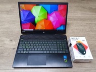 hp omen i5-8300h 16g ram 128ssd+1000gb hd 15.6吋 1920x1080 144hz.附omen 老鼠