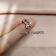 subang emas 916 earrings anting anting perempuan subang earring Short Rod Ear Bone Studs Shijia Pear