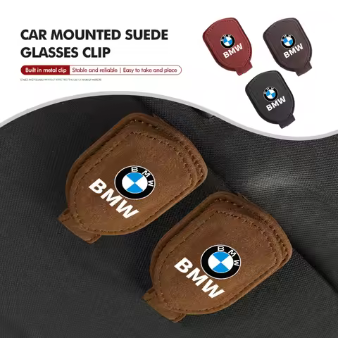 Car Sunglasses Clip Sun Visor Glasses Holder Organize Accessories For BMW E87 E70 E91 E30 G20 E92 E9