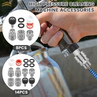 Pressure Washer Adapter Kit M22-14 and 15mm Swivel to 3/8inch Quick Connect 3/4inch to 1/2inch Quick