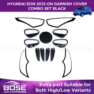 【hot sale】 Hyundai EON Garnish Cover Set Black Chrome 2012 - 2022 Hyundai EON Accessories Parts Com